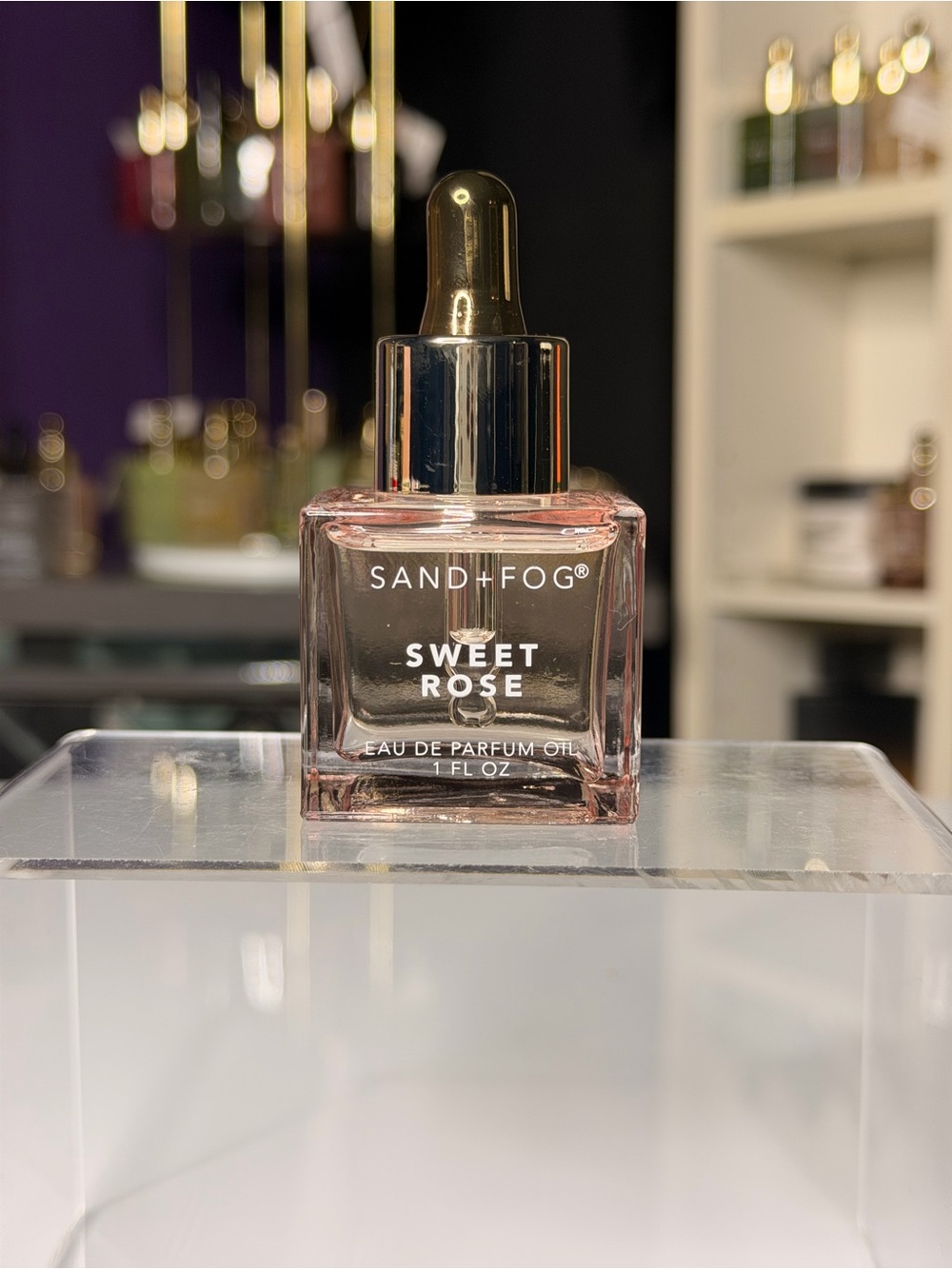 SAND+FOG Sweet Rose Oil Dropper 1oz